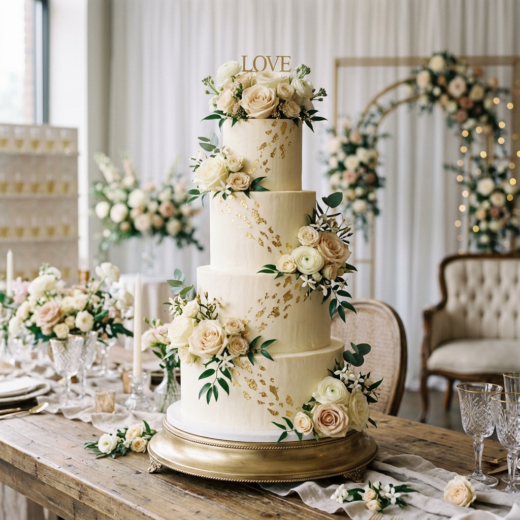 Vanilla Gold Elegance